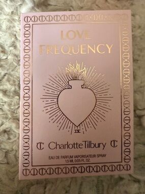 💙 4/$20 Charlotte Tilbury Love Frequency Fragrance Sample